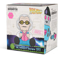 Back to the Future Dr. Emmett Brown with Jumper Cables #149 Limited Edition Blacklight Handmade By Robots Vinyl Figure