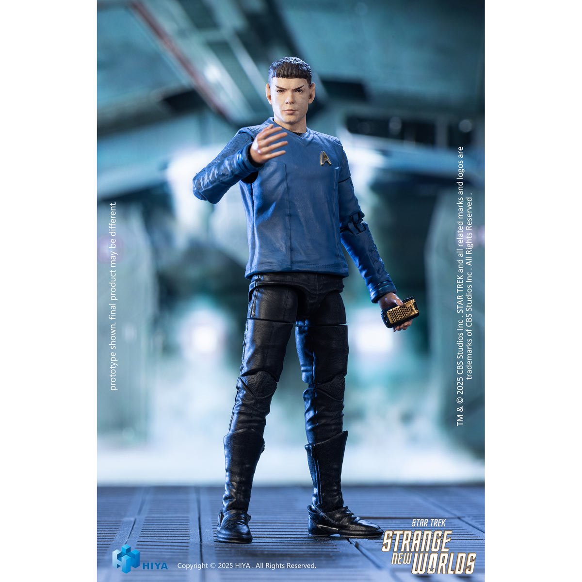 Star Trek: Strange New Worlds Spock Exquisite Mini Series 1:18 Scale Action Figure