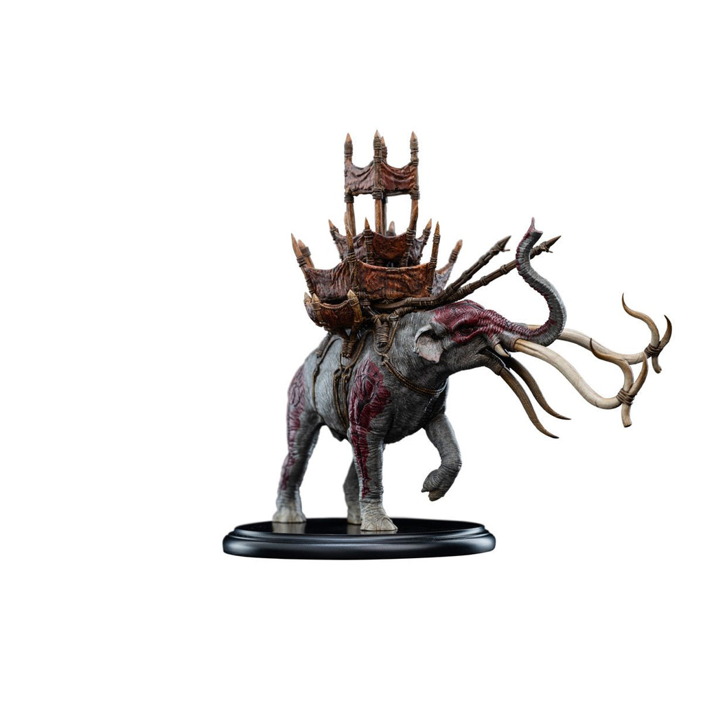 The Lord of the Rings Trilogy Mumak in Battle Miniature Statue