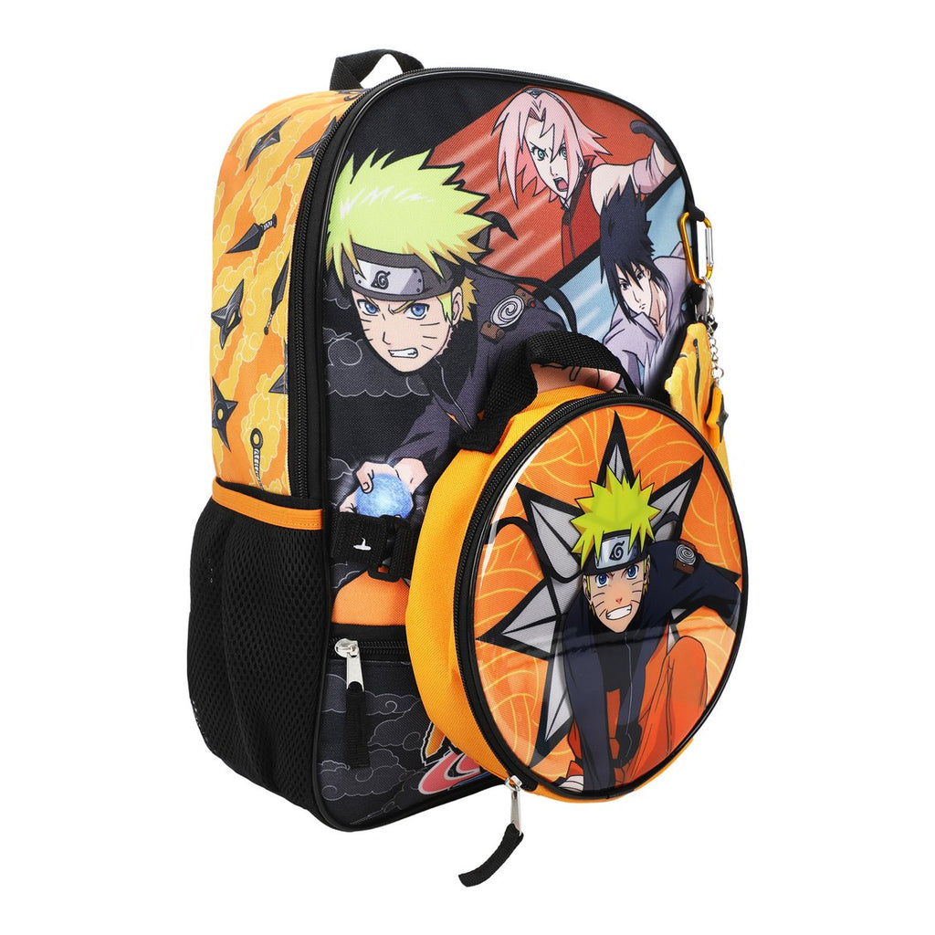 Naruto Shippuden Backpack 5-Piece Set