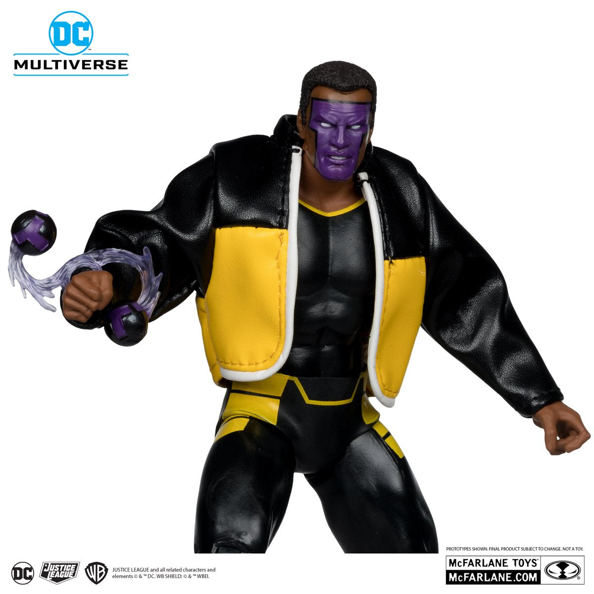 DC McFarlane Collector Edition Wave 11 Mr. Terrific JSOA  #38 Red Platinum Edition 7-Inch Scale Action Figure