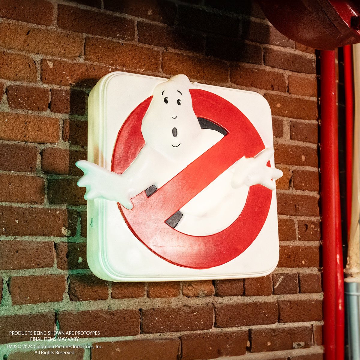 Ghostbusters No Ghost Light-Up Sign