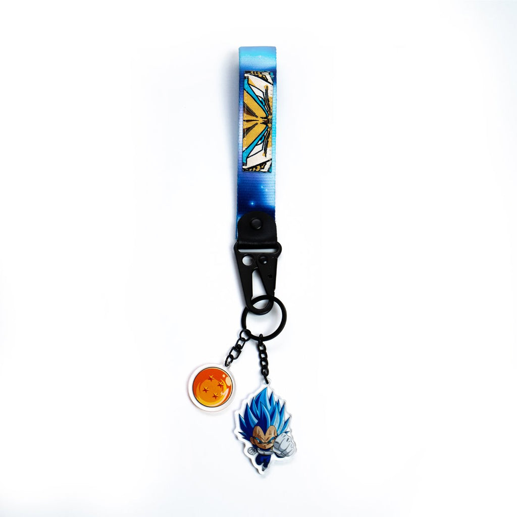 Dragon Ball Super Vegeta Super Saiyan Blue Keystrap