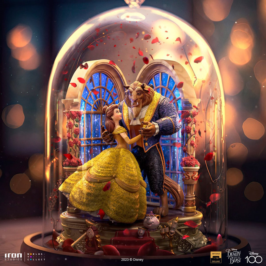 Disney 100 Beauty and the Beast Deluxe Art Scale Limited Edition 1:10 Statue