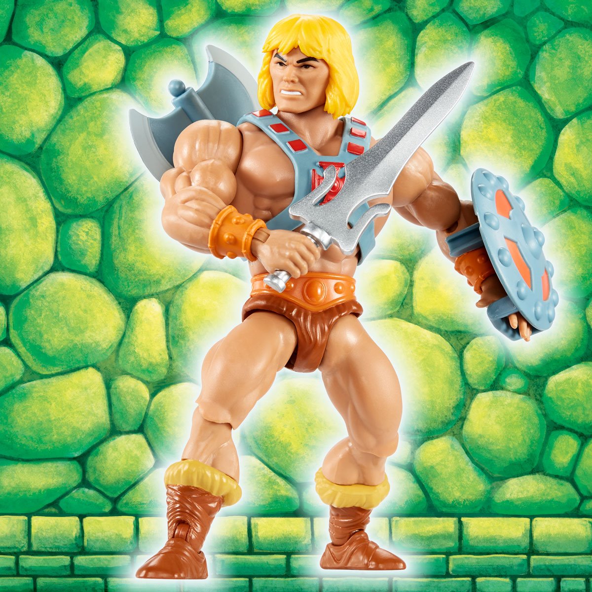 Masters of the Universe Origins Deviated Wave 29 He-Man Action Figure