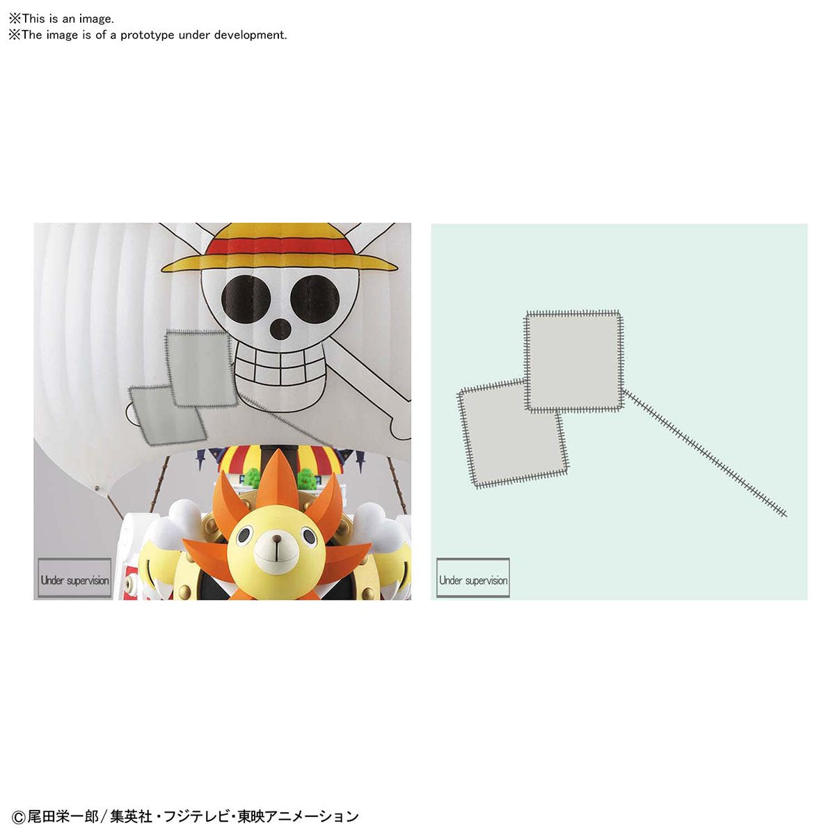 One Piece Thousand Sunny Land of Wano Version Sailing Ship Collection Model Kit