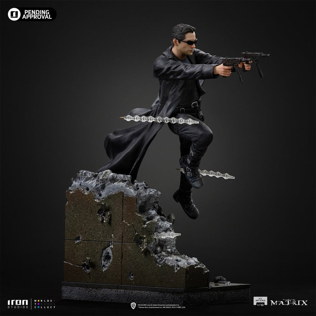 The Matrix Neo Battle Diorama Series 1:10 Art Scale Limited Edition Statue