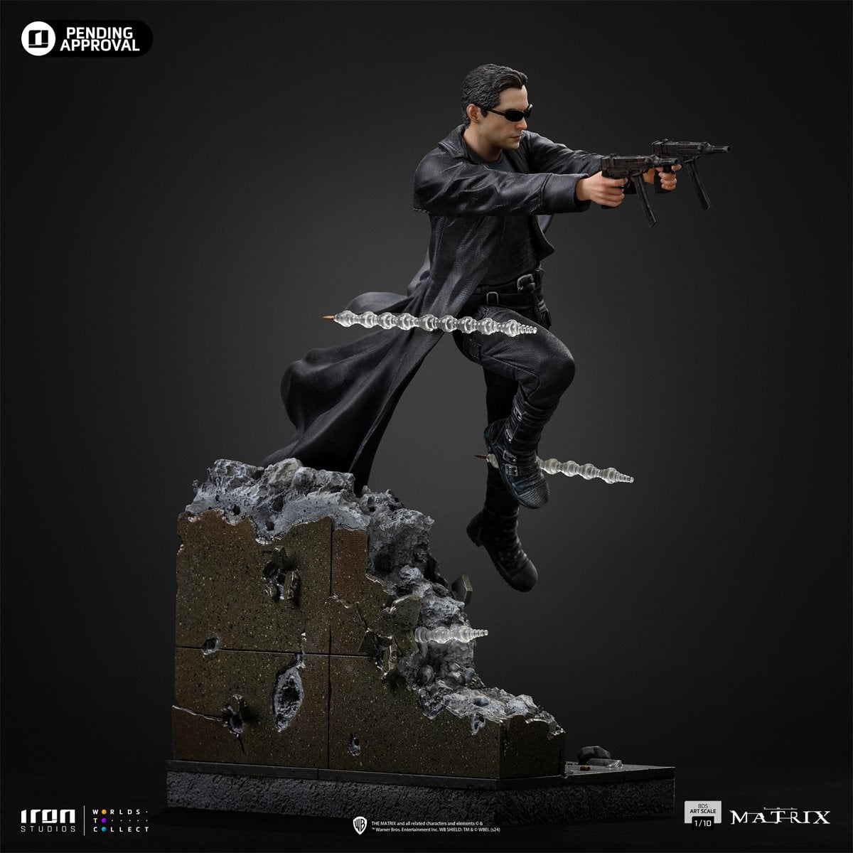 The Matrix Neo Battle Diorama Series 1:10 Art Scale Limited Edition Statue