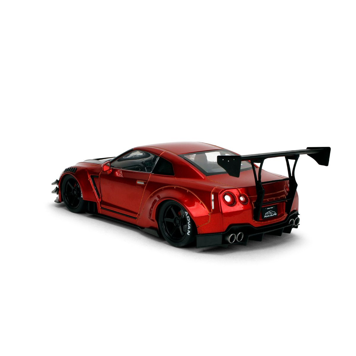 Pink Slips Wave 5 Nissan GT-R R35 with Liberty Walk Body Kit 2.0 1:18 Scale Die-Cast Metal Vehicle