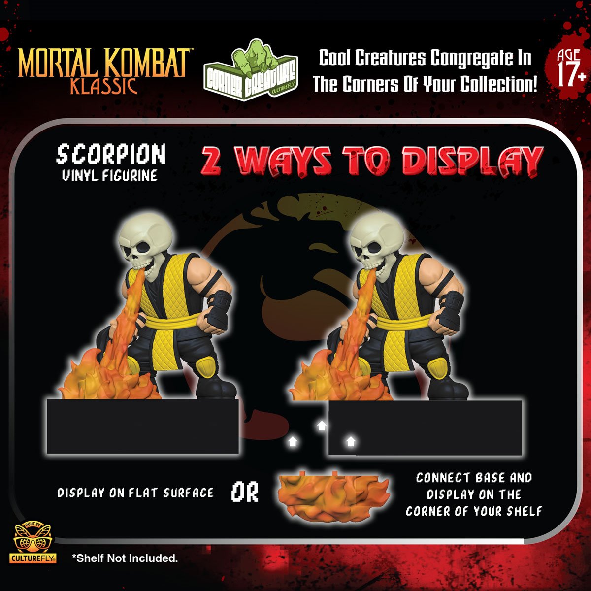 Mortal Kombat Killer Corner/Corner Creature 8-Inch Statue Case of 2