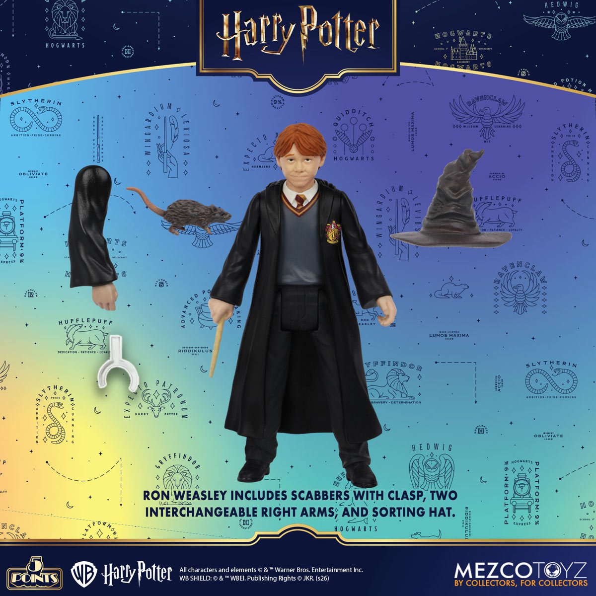 Harry Potter Series 1 5 Points Action Figure Set of 4
