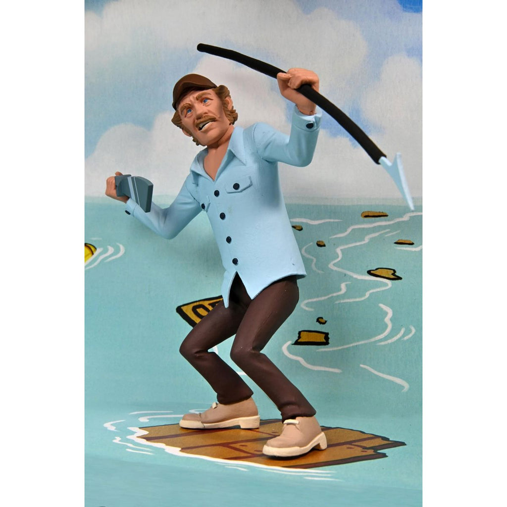 Jaws Toony Terrors Jaws and Quint 6-Inch Scale Action Figure 2-Pack
