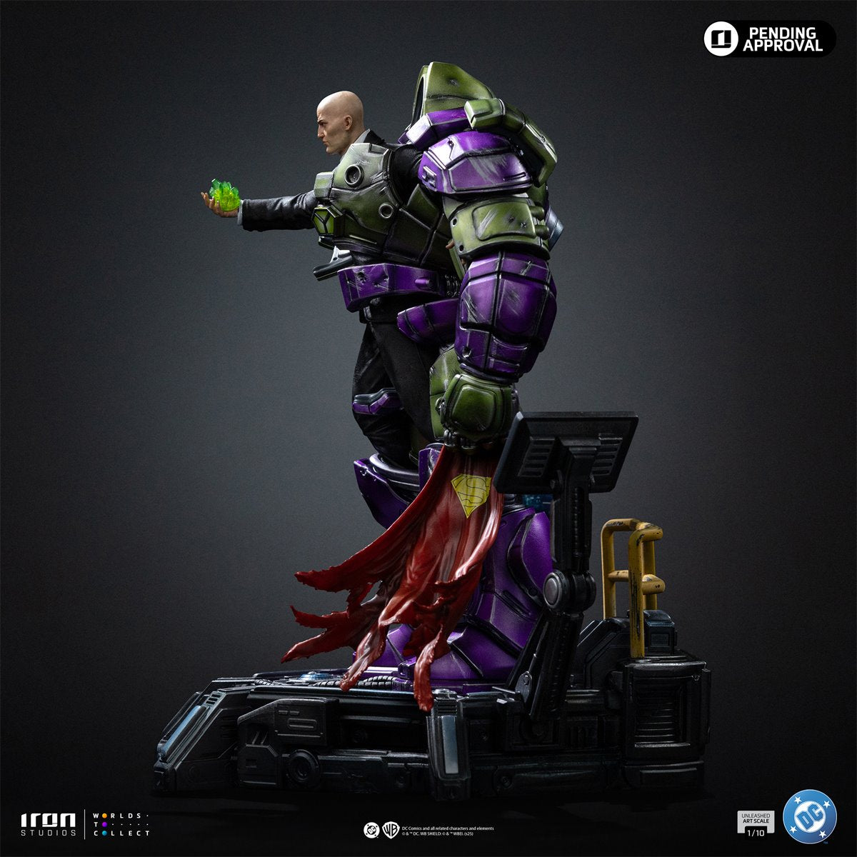 DC Comics Lex Luthor Unleashed Deluxe 1:10 Art Scale Statue