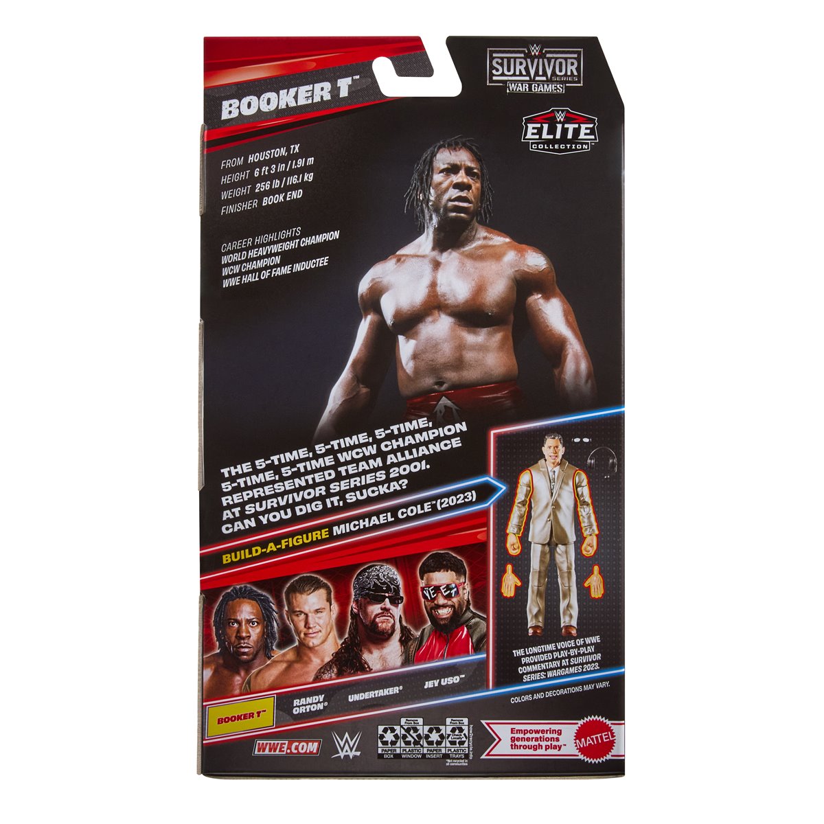 WWE Survivor Series Elite Action Figure Case of 5