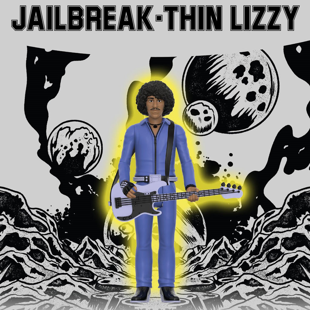 Thin Lizzy Phil Lynott Jailbreak 3 3/4-Inch ReAction Figure