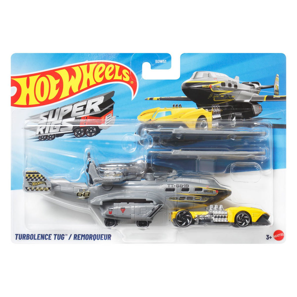 Hot Wheels Super Hauling Rig and Car 2026 Mix 1 Case of 6