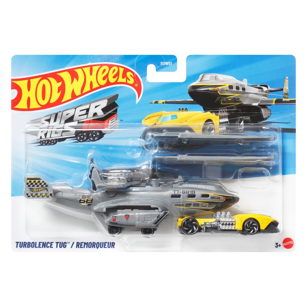 Hot Wheels Super Hauling Rig and Car 2026 Mix 1 Case of 6