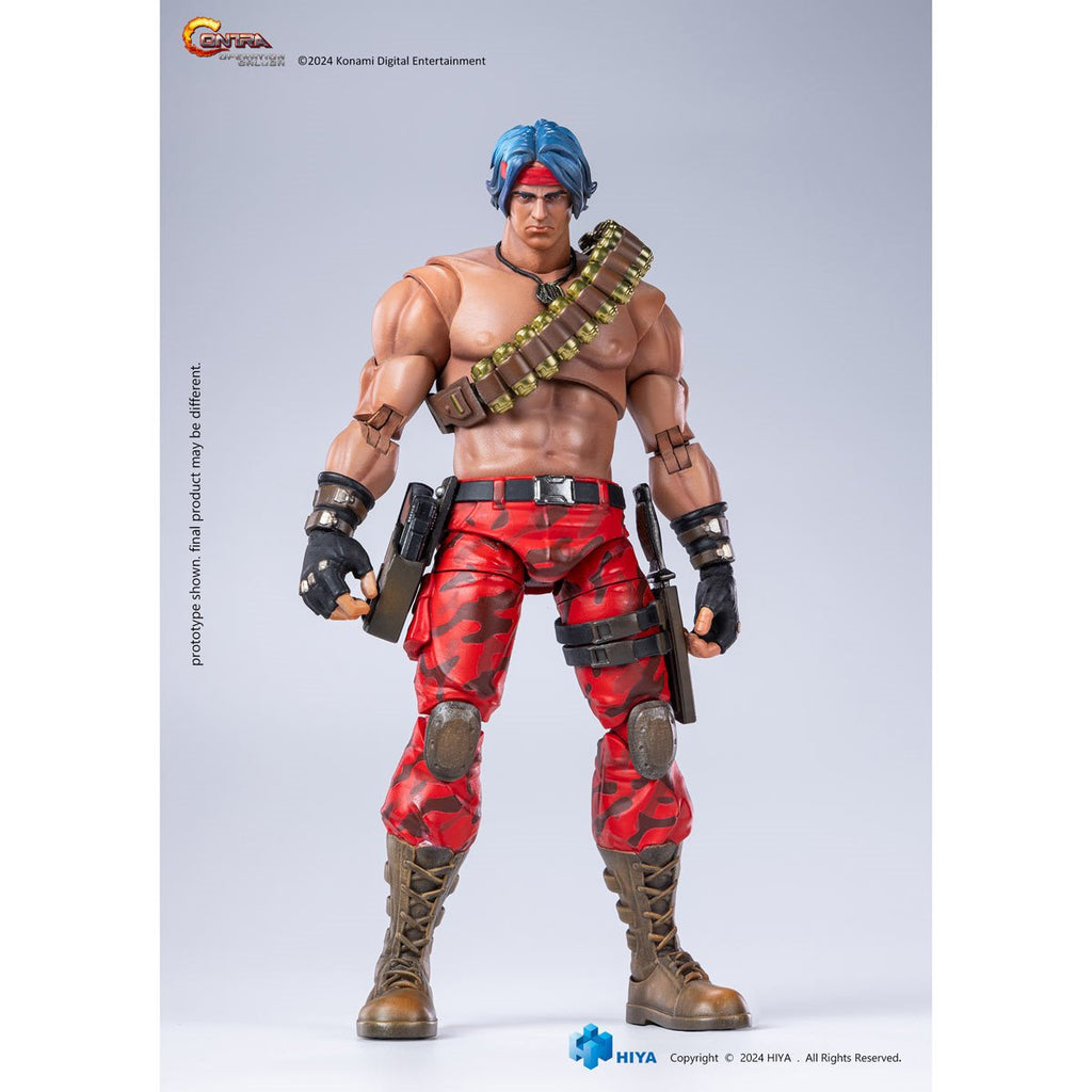 Contra: Operation Galuga Lance Bean Exquisite Basic 1:12 Action Figure