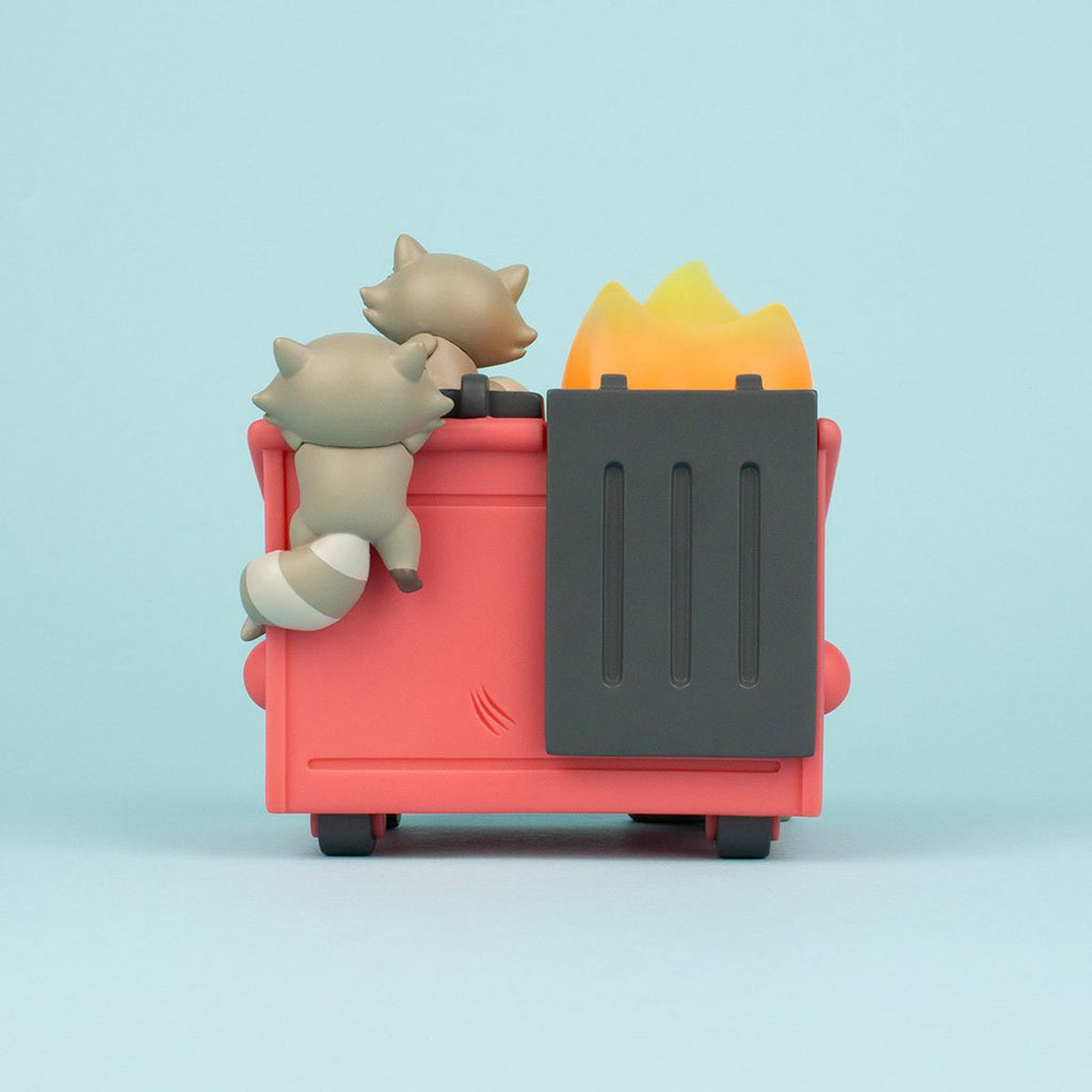 Dumpster Fire Trash Panda Vinyl Figure