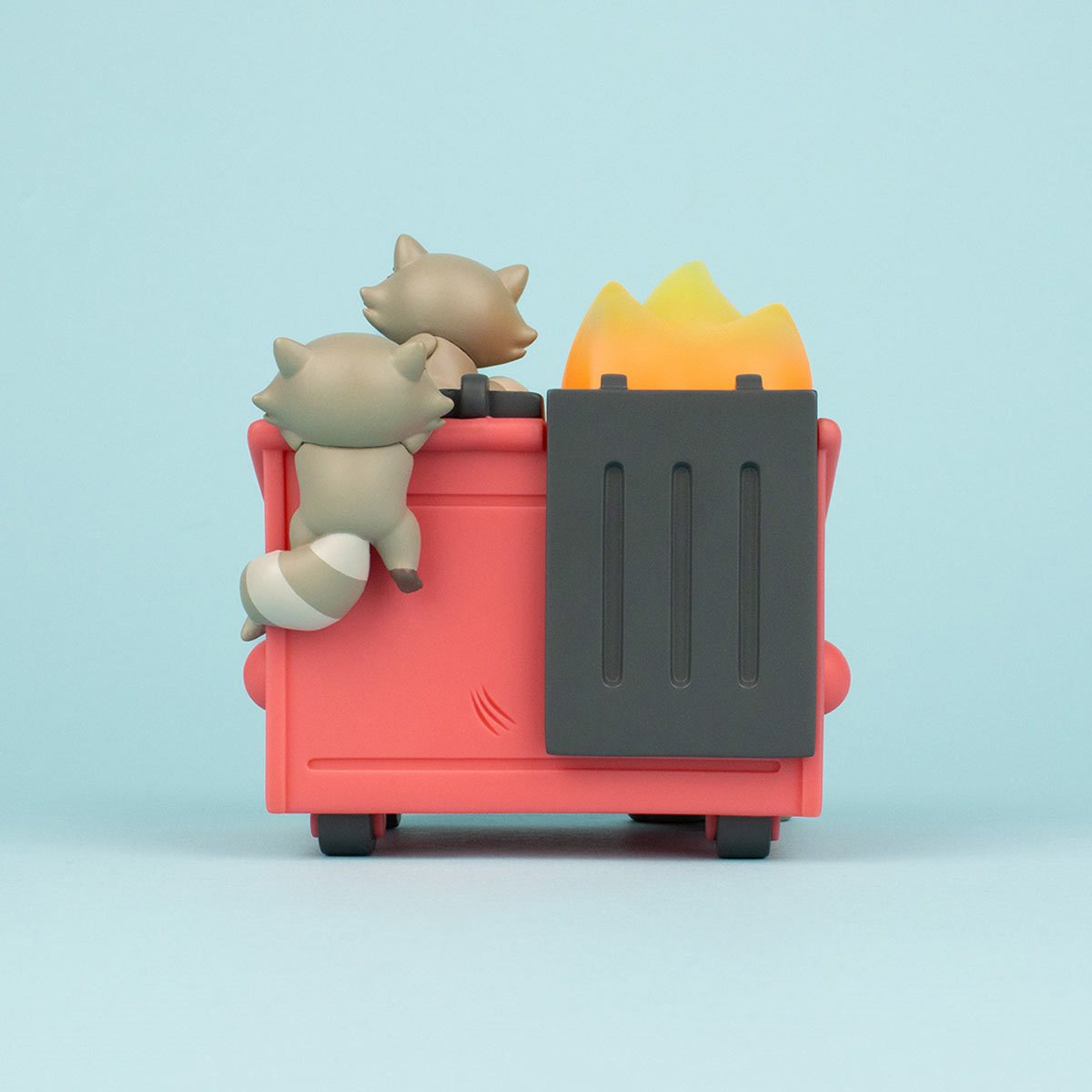 Dumpster Fire Trash Panda Vinyl Figure