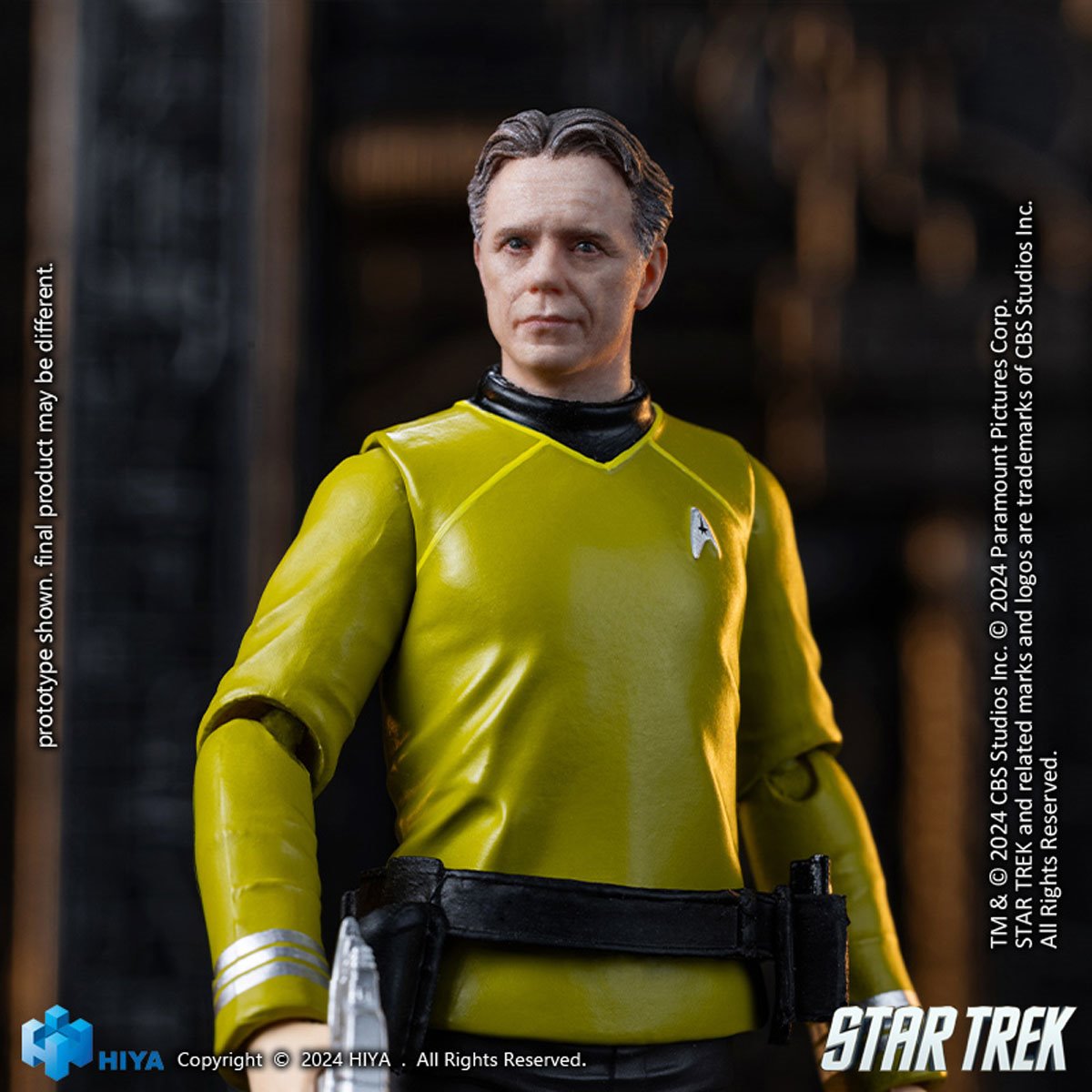 Star Trek 2009 Captain Christopher Pike Exquisite Mini Series 1:18 Scale Action Figure