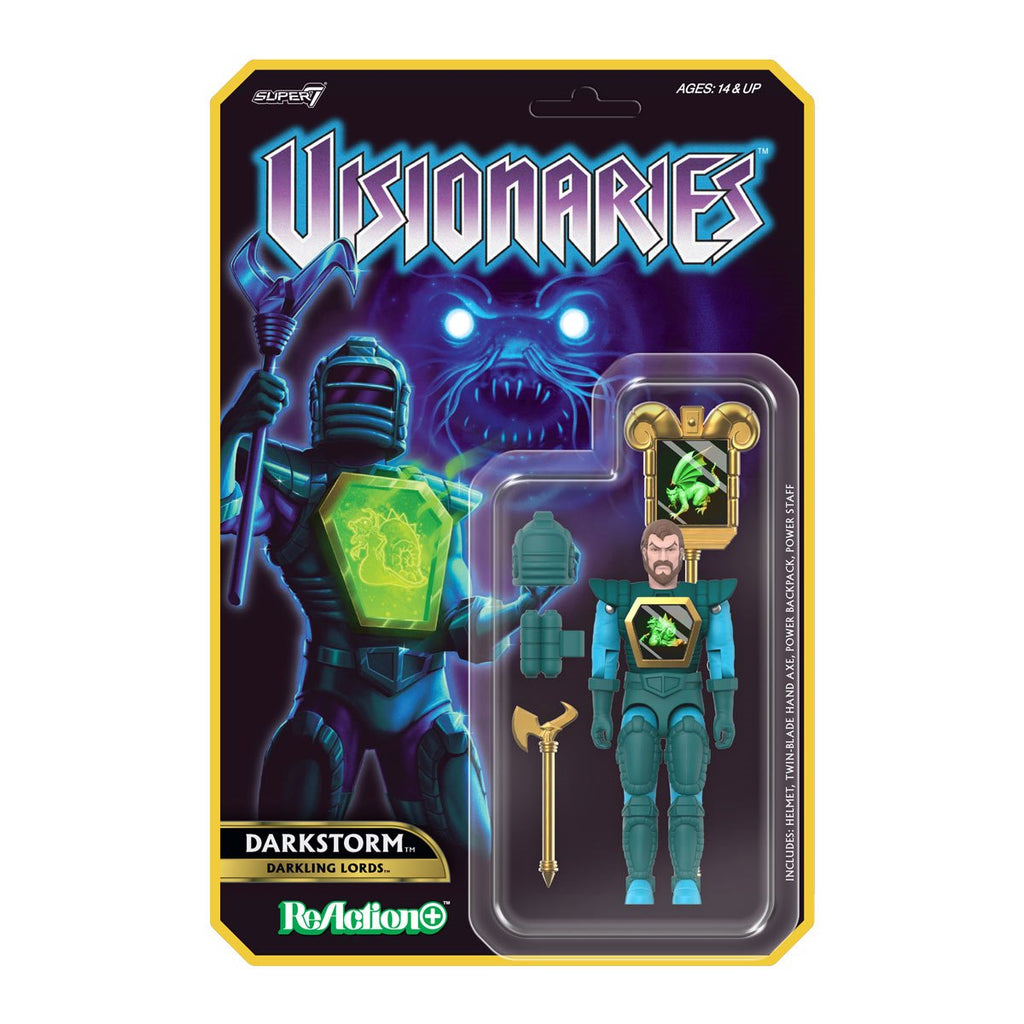 Visionaries Darkstorm 3 3/4-Inch ReAction+ Figure