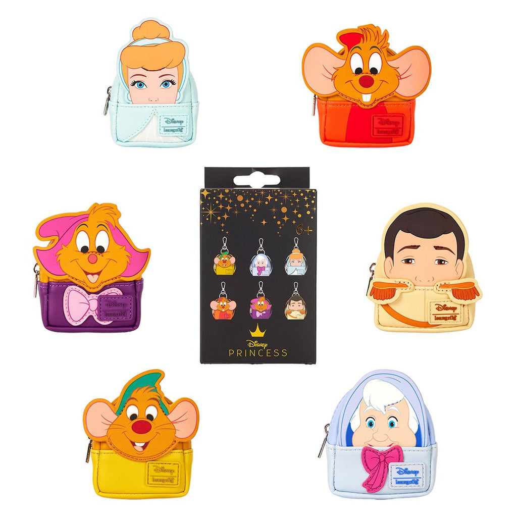 Cinderella 75th Anniv. Mystery Mini Bag Charm Random 1-Piece