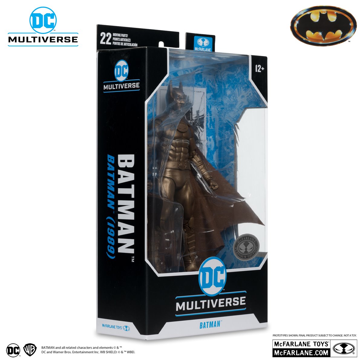 DC Multiverse Batman 1989 Bronze Platinum Edition 7-Inch Scale Action Figure