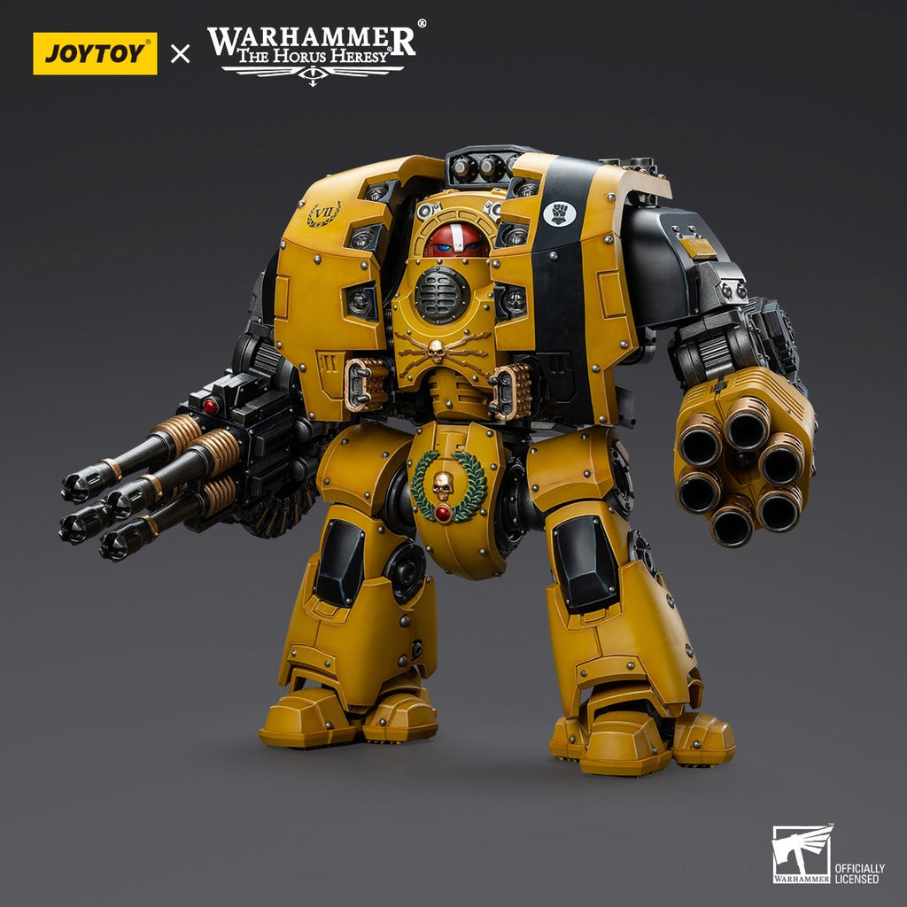 Joy Toy Warhammer 40,000 Imperial Fists Leviathan Dreadnought Cyclonic Melta Lance and Storm Cannon 1:18 Action Figure