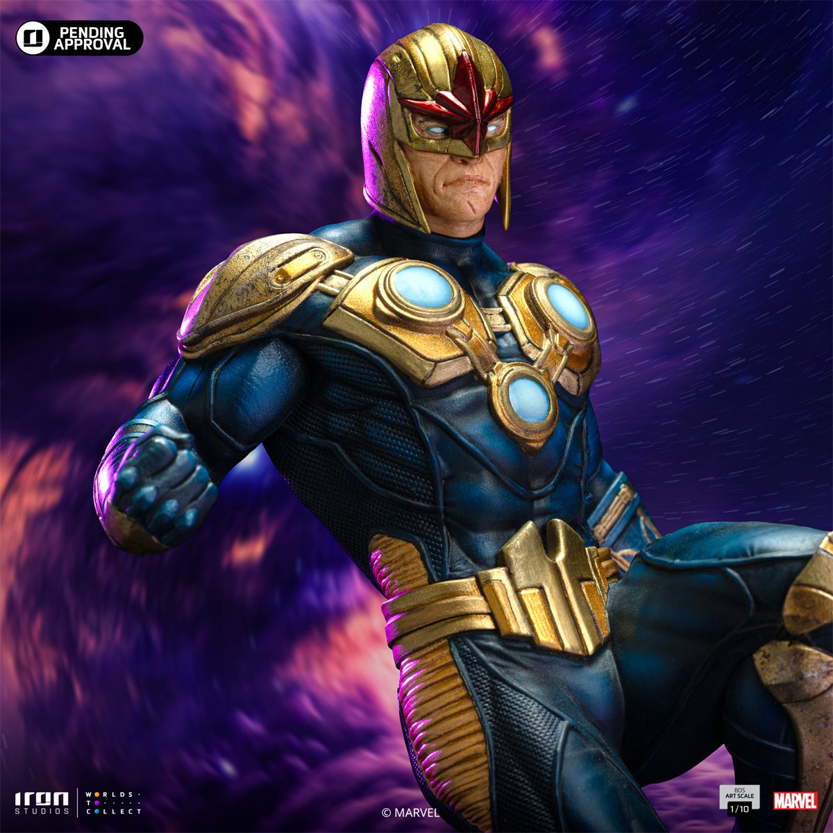 Marvel Nova Limited Edition 1:10 Art Scale Statue