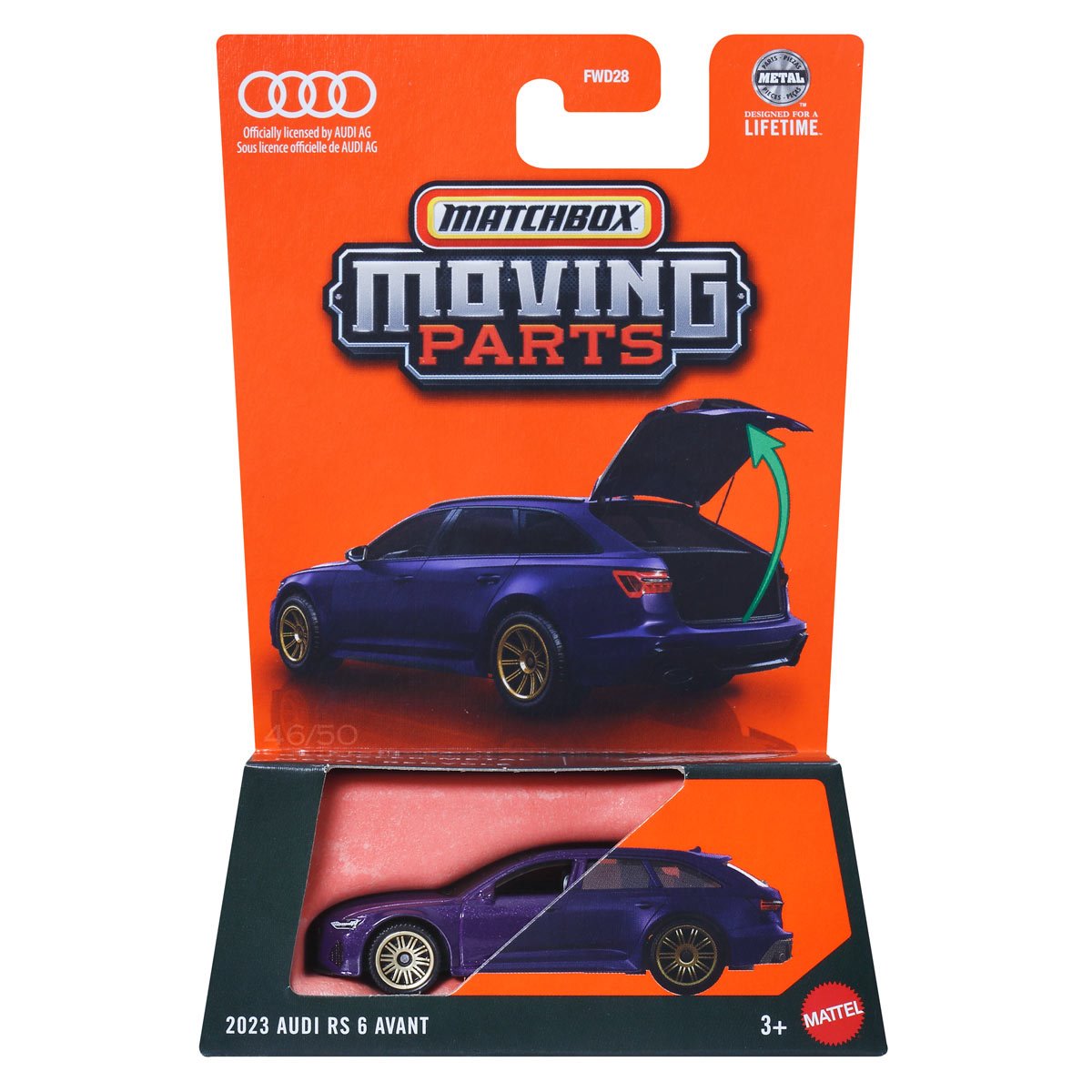 Matchbox Moving Parts 2025 Mix 6 Vehicles Case of 8