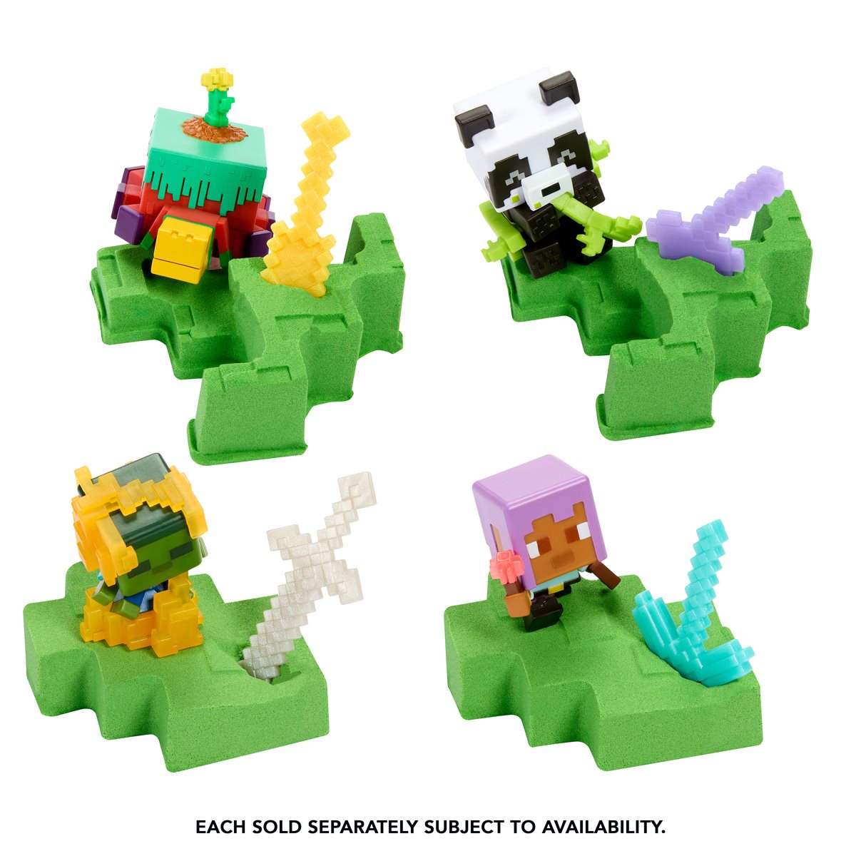 Minecraft Mini Mode Potion Brewing Mini-Figure Case of 9