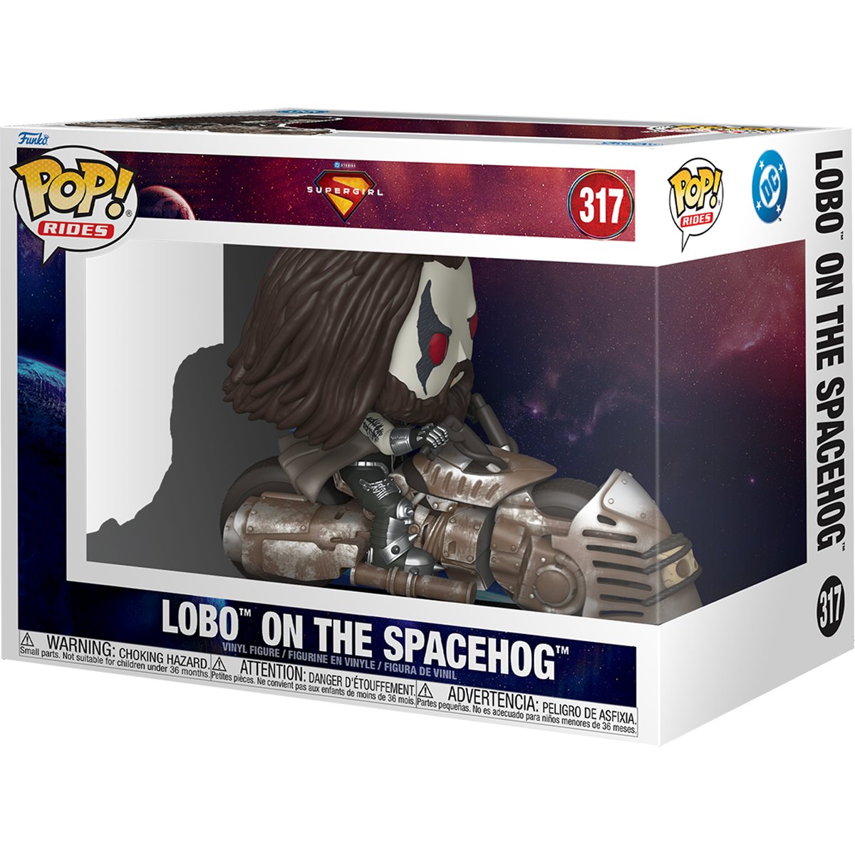 Supergirl (2026) Lobo on The Spacehog Funko Pop! Ride #317