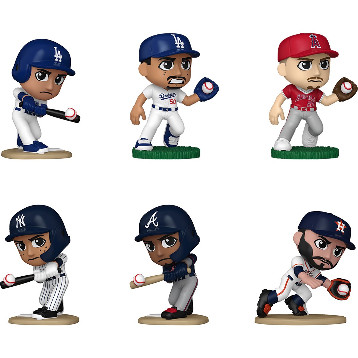 MLB Mini-Figure Display Case of 12