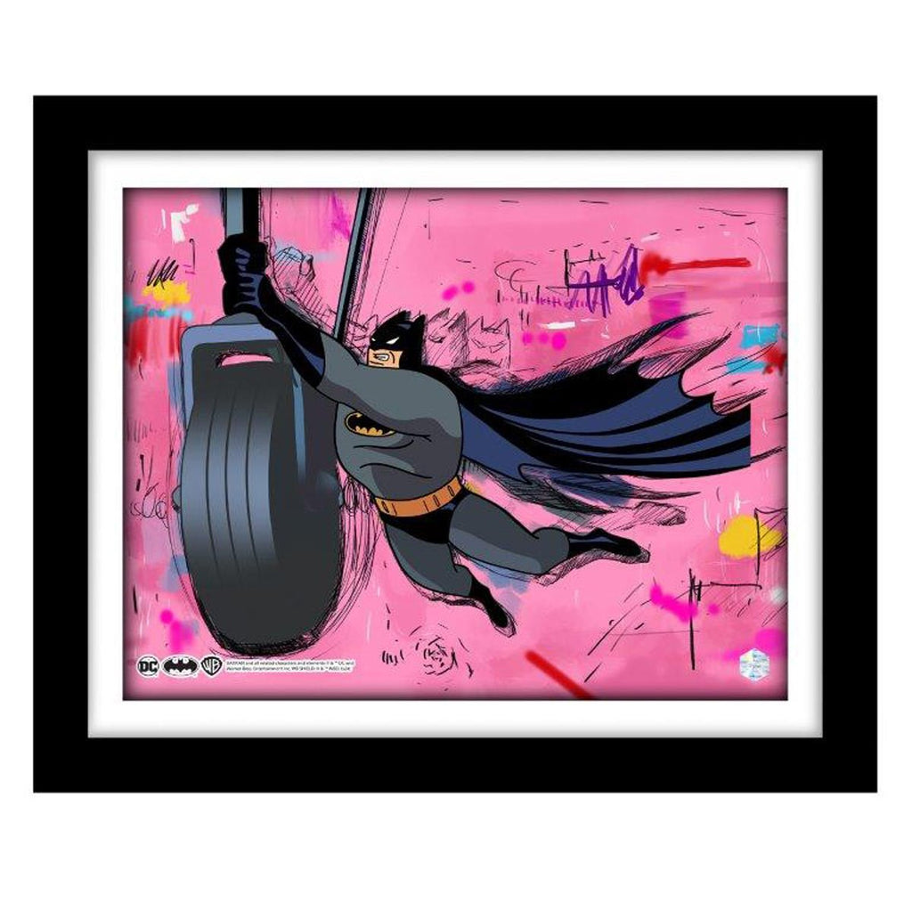 Batman: The Animated Series The Strange Secret of Bruce Wayne #1105 Animation Cel Artist Edition Framed Art Print