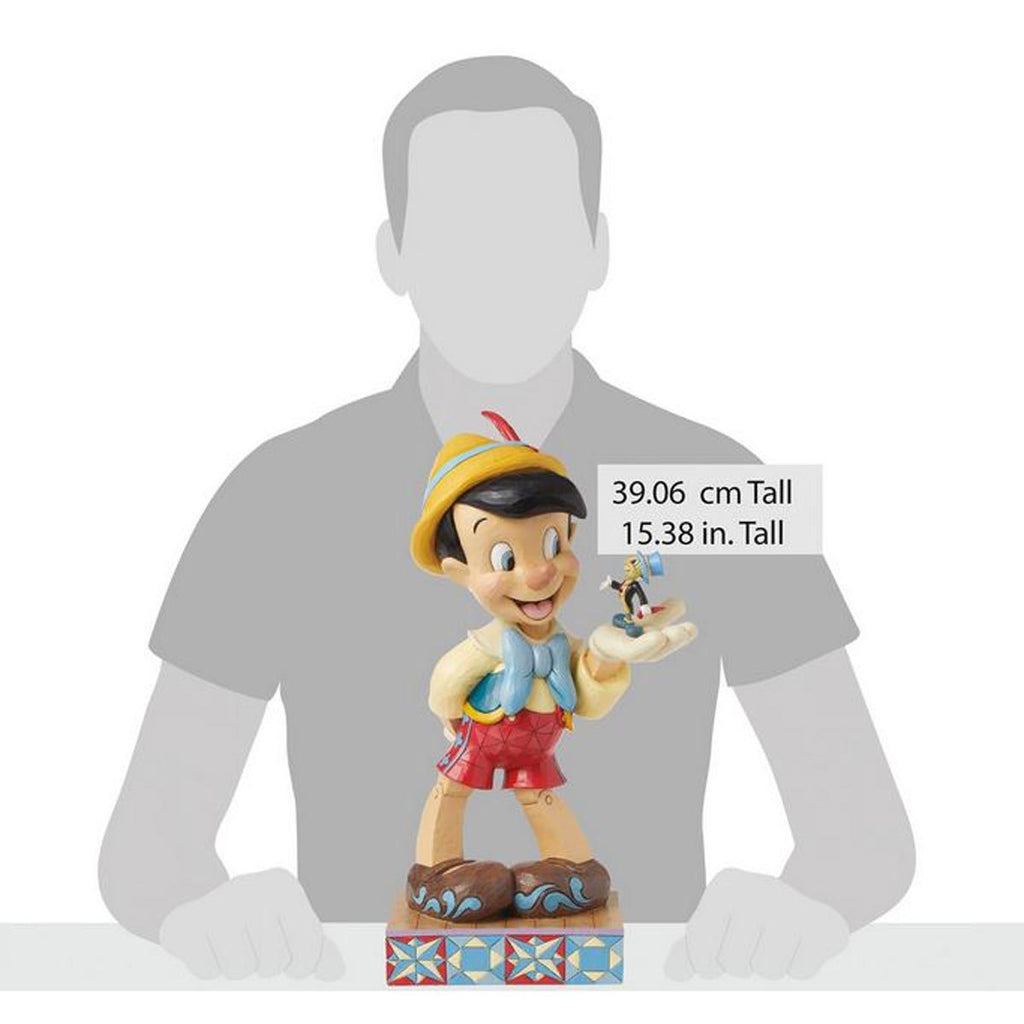 Disney Traditions Pinocchio Big Fig by Jim Shore Statue