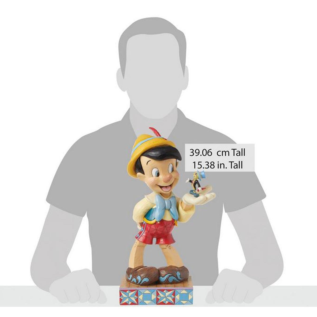 Disney Traditions Pinocchio Big Fig by Jim Shore Statue