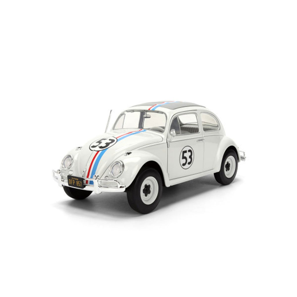 Hollywood Rides Disney The Love Bug Herbie Volkswagen Beetle 1:24 Scale Die-Cast Metal Vehicle