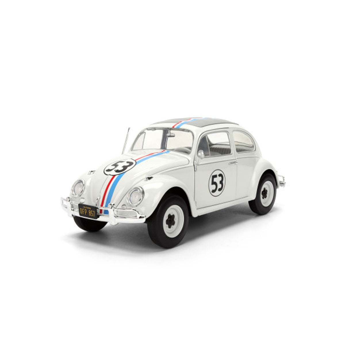 Hollywood Rides Disney The Love Bug Herbie Volkswagen Beetle 1:24 Scale Die-Cast Metal Vehicle