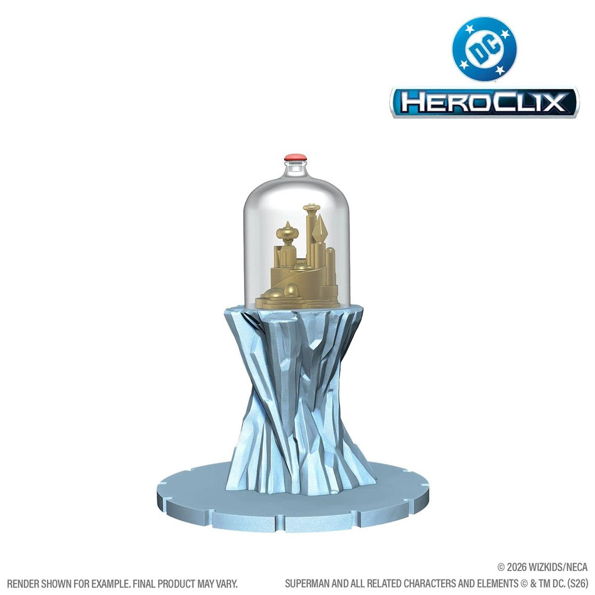 DC HeroClix Iconix: Fortress of Solitude Volume 1 Mini-Figure and Game Set