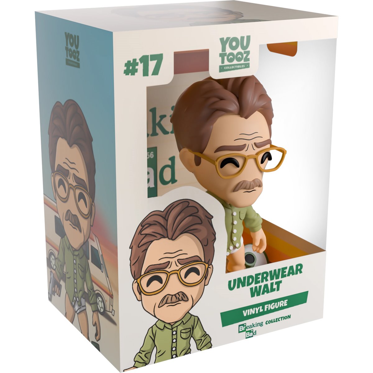 Breaking Bad Collection Underwear Walt Vinyl Figure #17