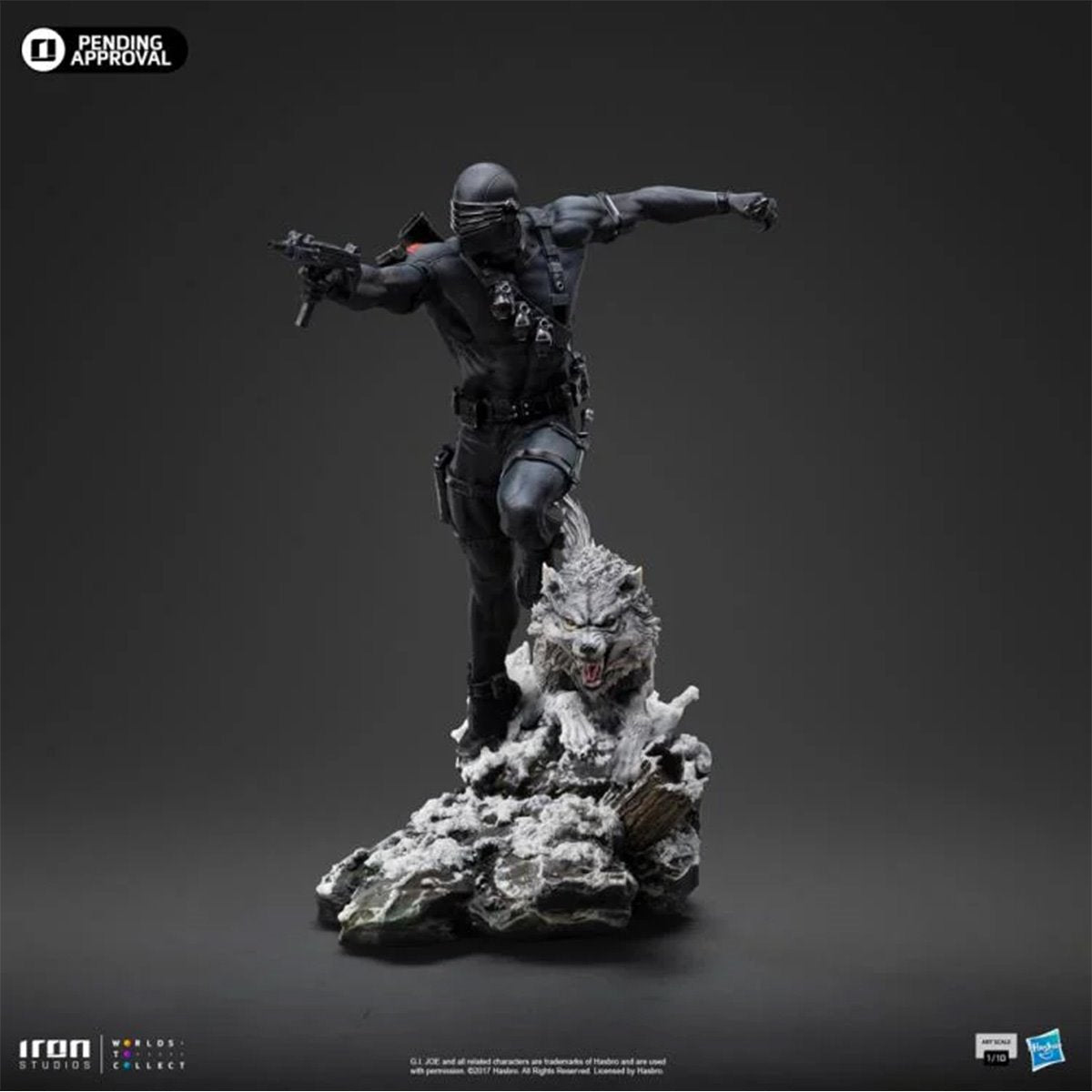 G.I. Joe Snake Eye 1:10 Art Scale Limited Edition Statue