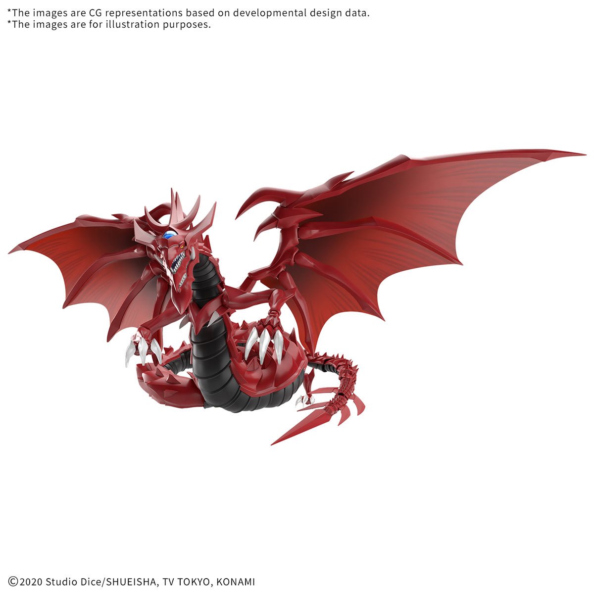 Yu-Gi-Oh! Egyptian God Slifer The Sky Dragon Figure-Rise Standard Amplified Model Kit
