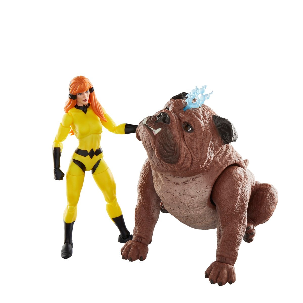 Inhumans Marvel Legends Series Crystal and Lockjaw Deluxe 6-Inch Action Figures