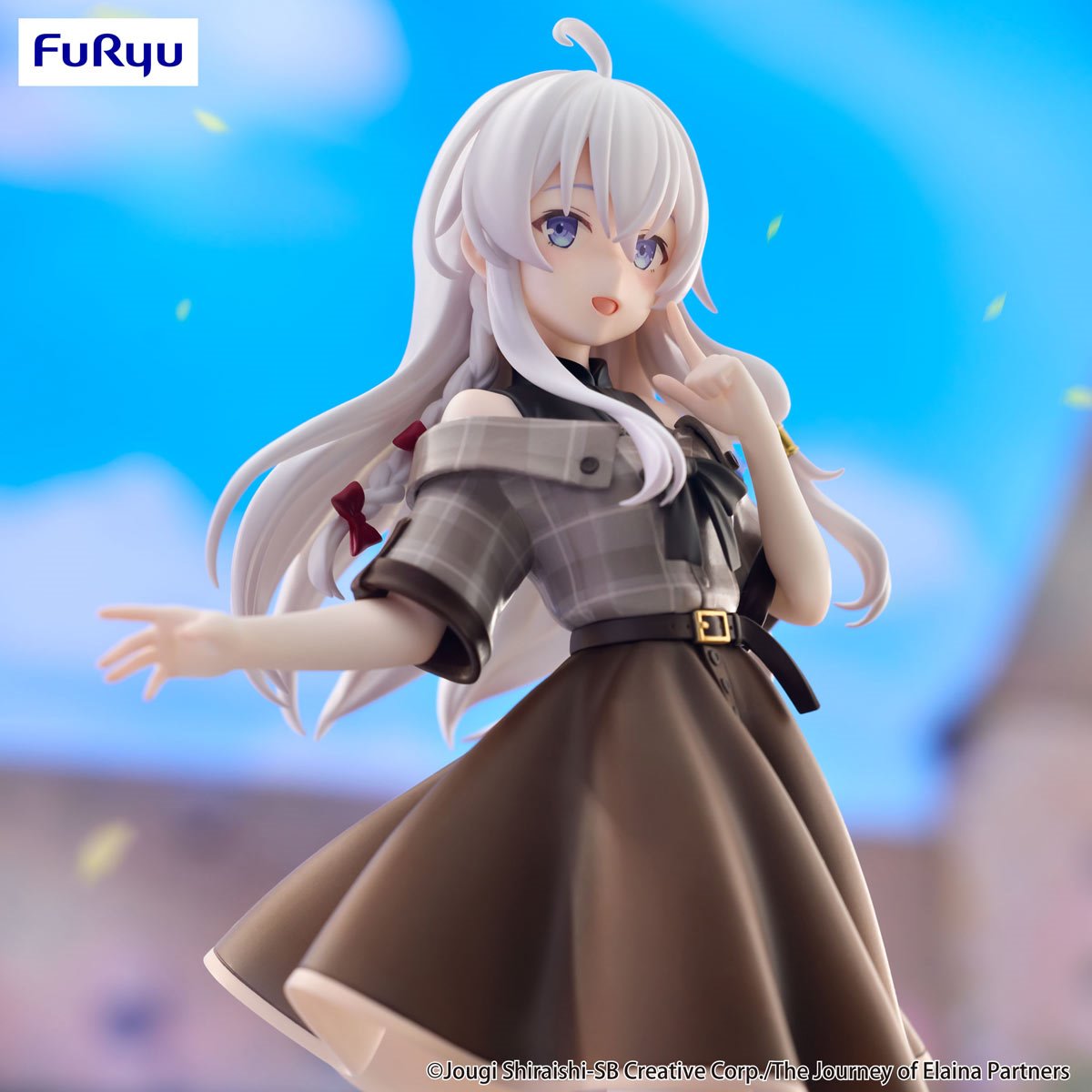 Wandering Witch: The Journey of Elaina Brown Outfit Version Trio-Try-iT Statue