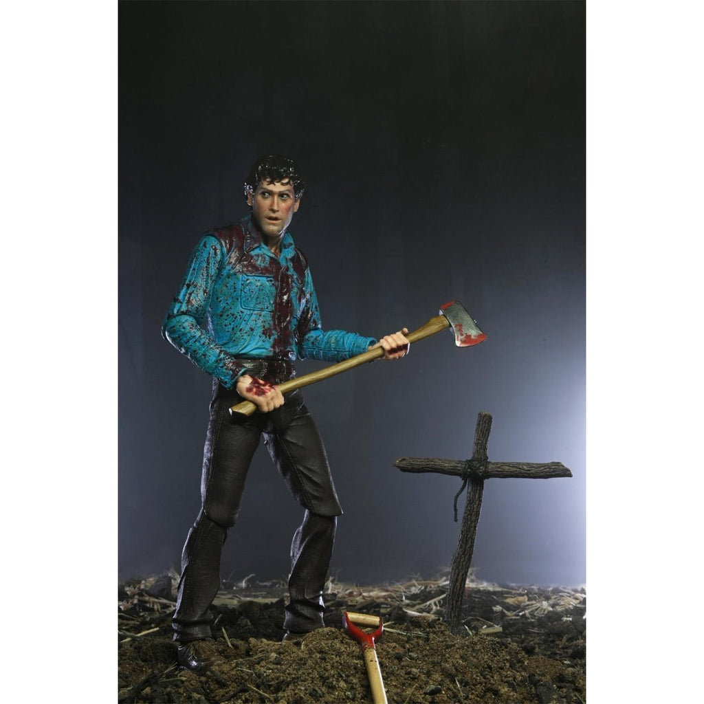 Evil Dead Ultimate Bloody Ash and Cheryl Williams 7-Inch Scale Action Figure 2-Pack