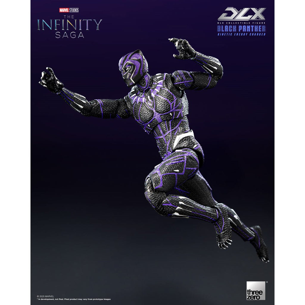 Marvel Studios: The Infinity Saga Black Panther Kinetic Energy Charged DLX Action Figure