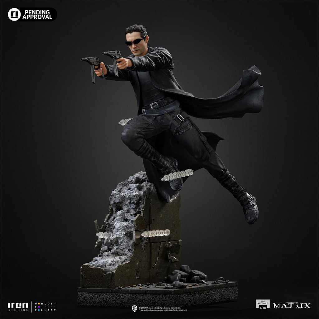 The Matrix Neo Battle Diorama Series 1:10 Art Scale Limited Edition Statue