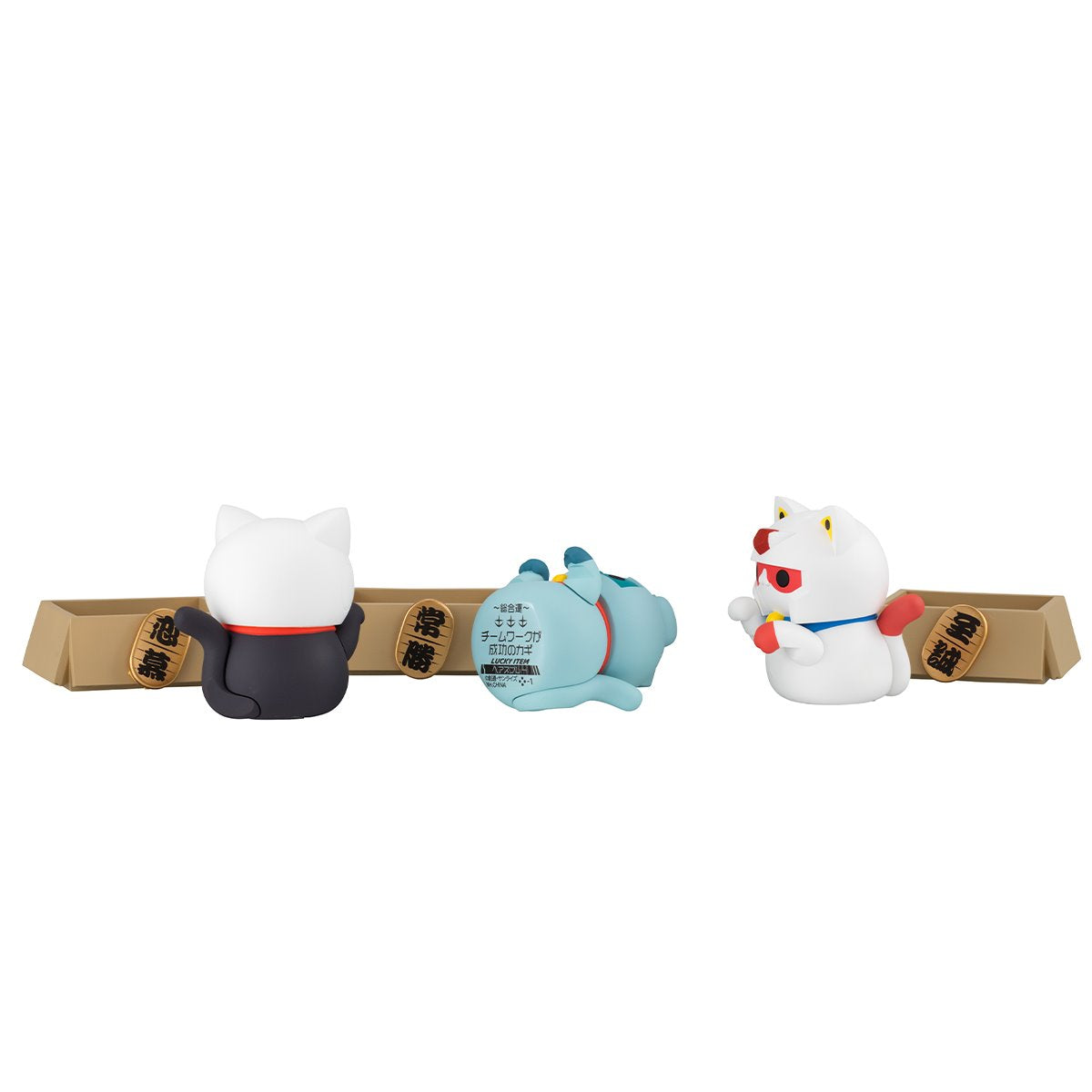 Mobile Suit Gundam Nyandam Luckycat Mega Cat Project Mini-Figure Case of 6