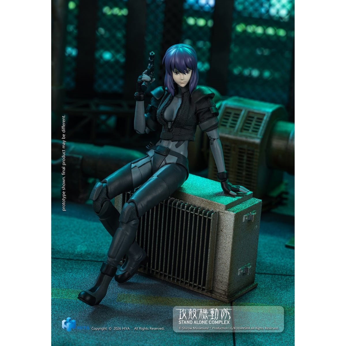 Ghost in the Shell: Stand Alone Complex Motoko Kusanagi Combat Suit Exquisite Super Series 1:12 Scale Action Figure